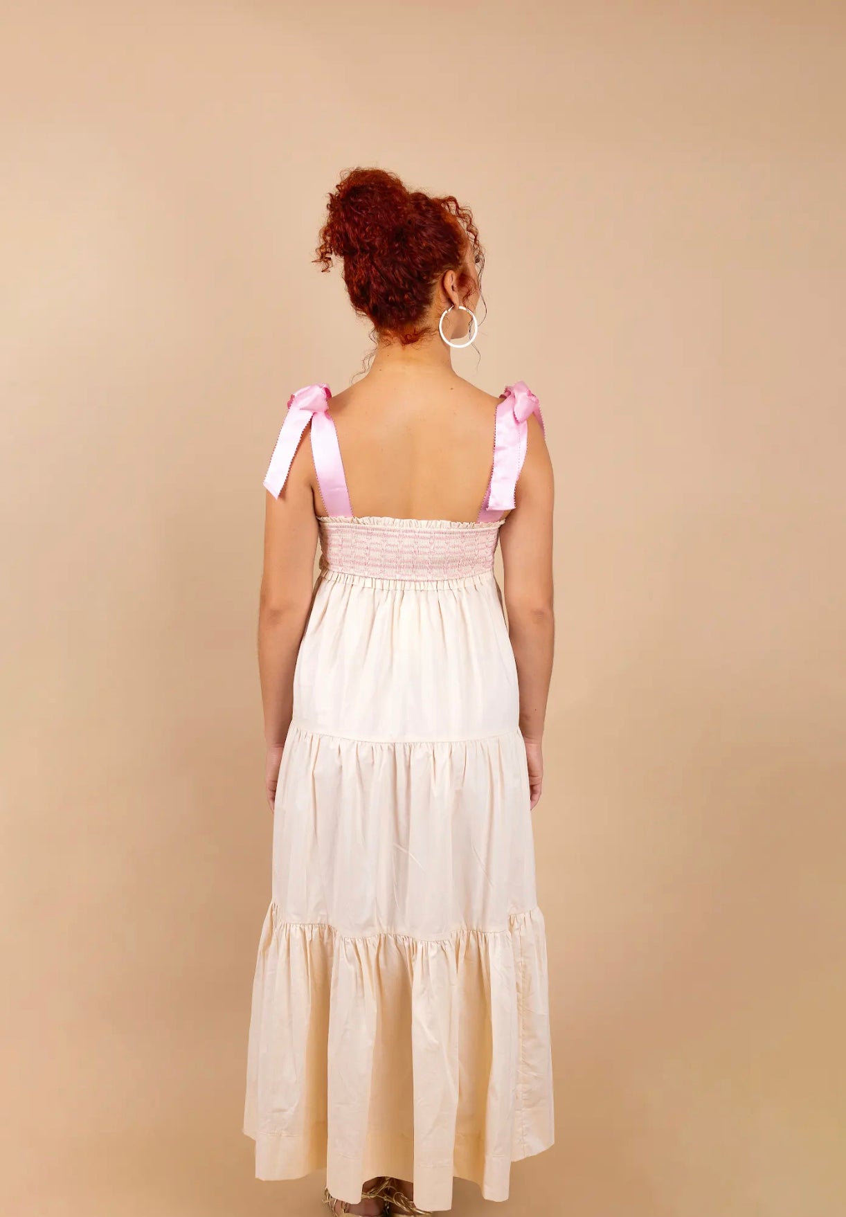 Cream Maxi Dress
