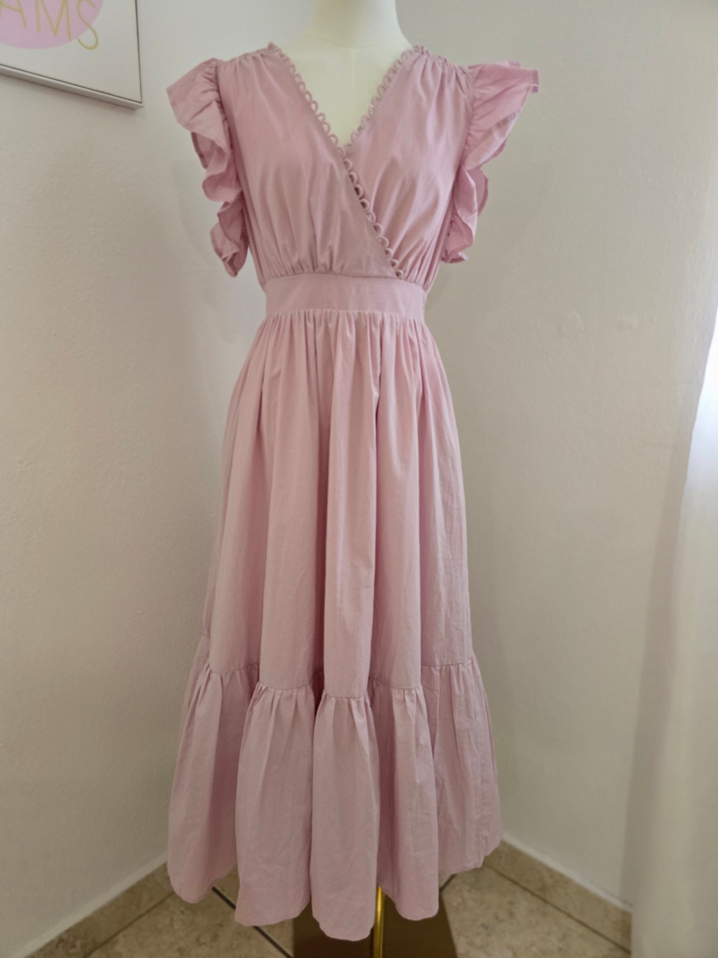 Mauve Midi Dress