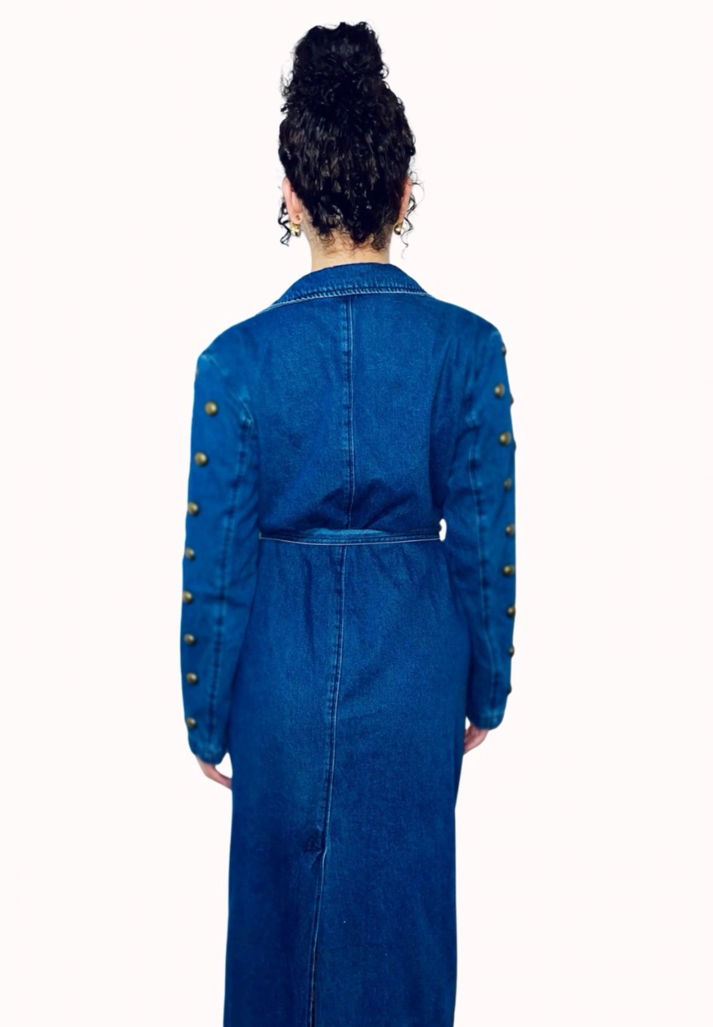 Denim Coat Dress