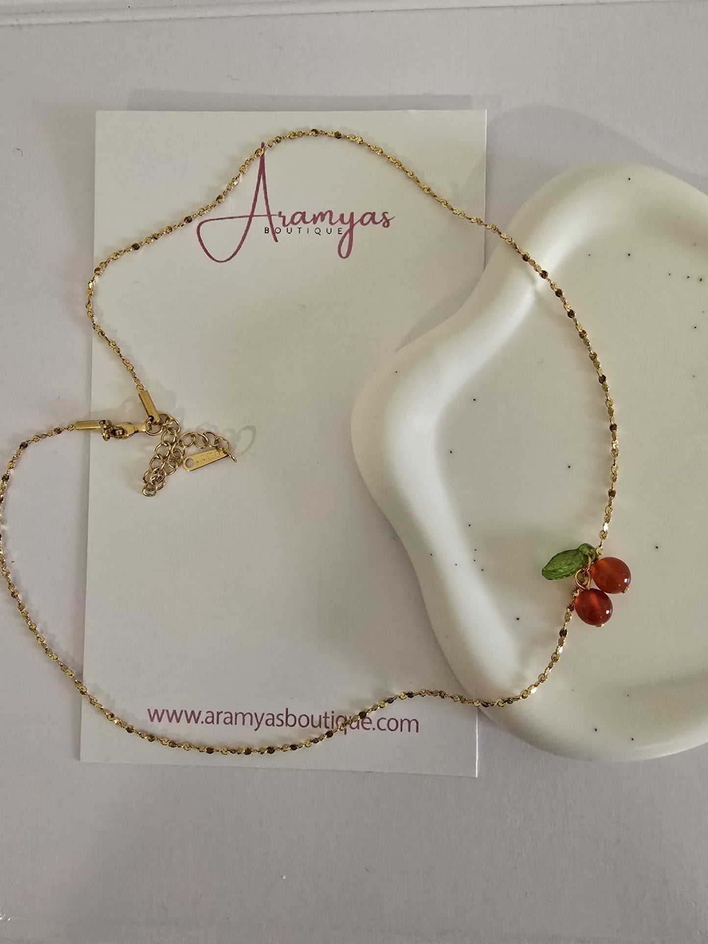 Collar cereza