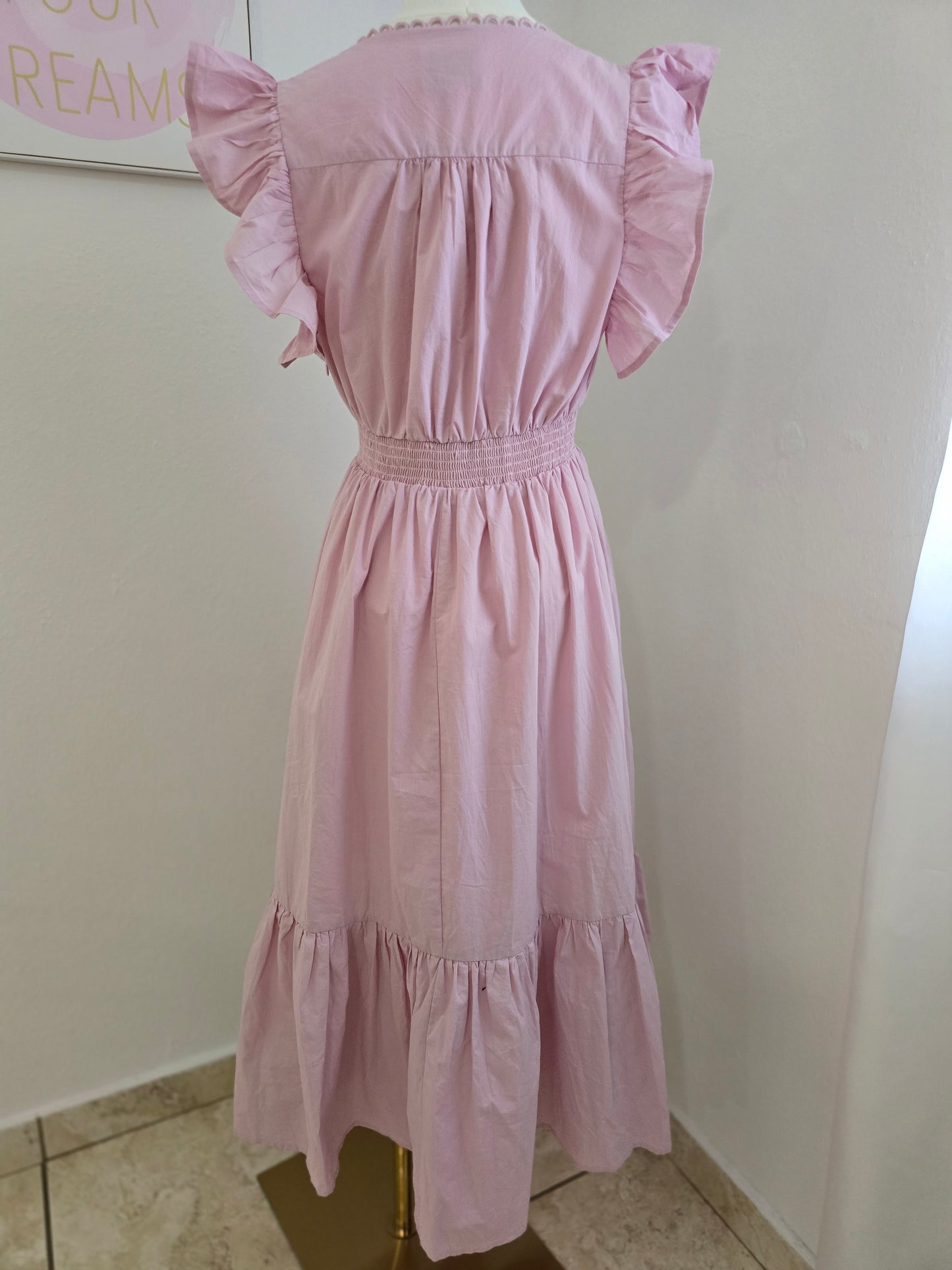 Mauve Midi Dress