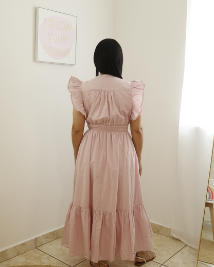 Mauve Midi Dress